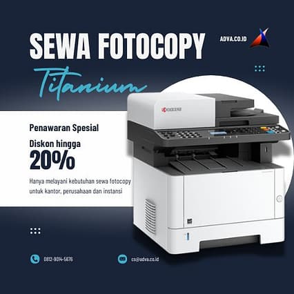 Sewa Mesin Fotocopy TITANIUM
